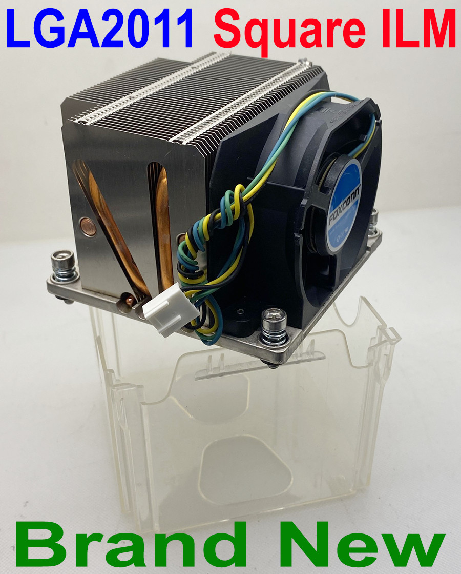 LGA2011-3 LGA2066 2U Cooler TDP 160W, Intel OEM Foxconn E62476-001 Square ILM