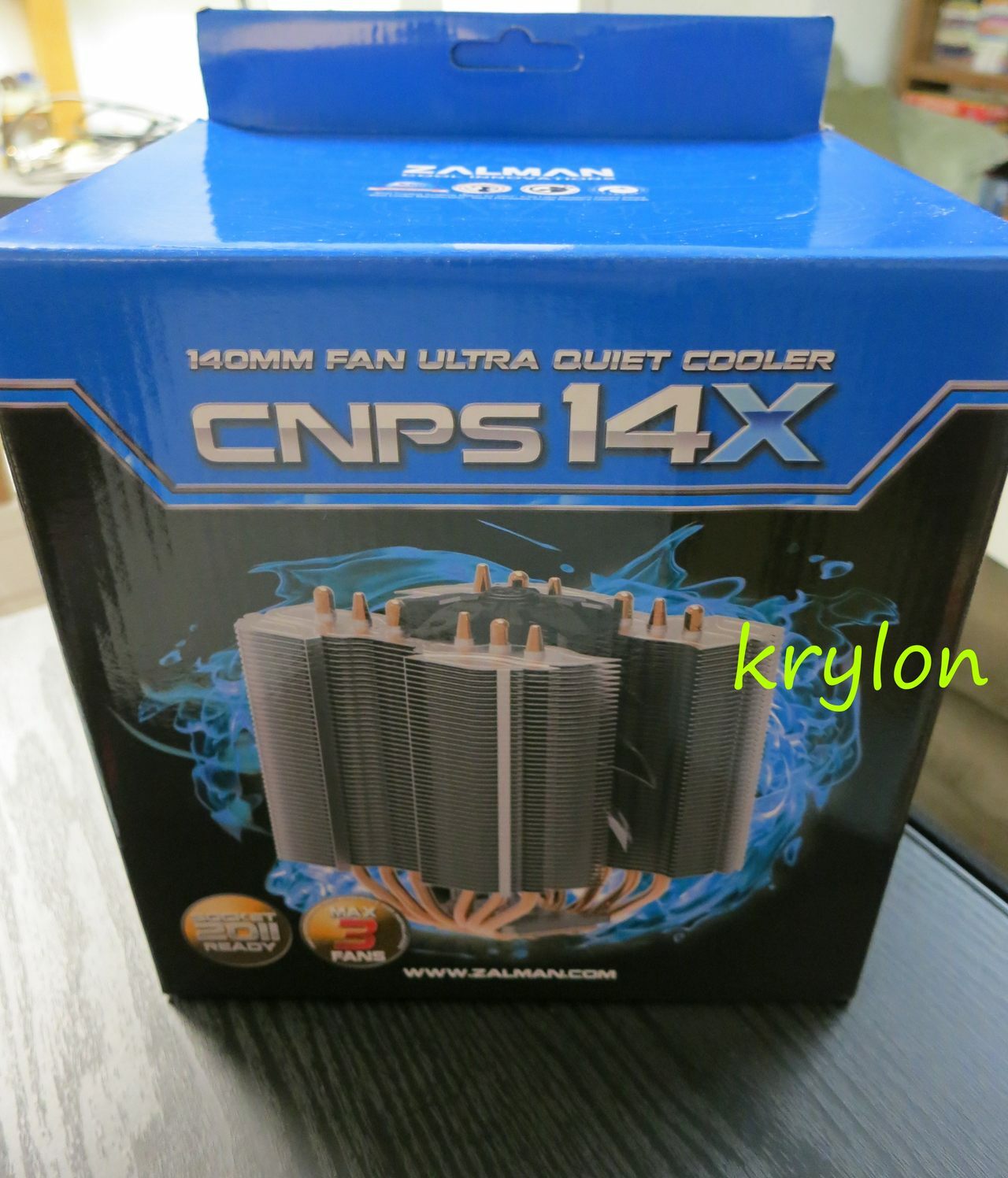 NEW RETAIL BOX Zalman 140mm Desktop Cooling Fan & Heatsink Assembly CNPS 14X PWM
