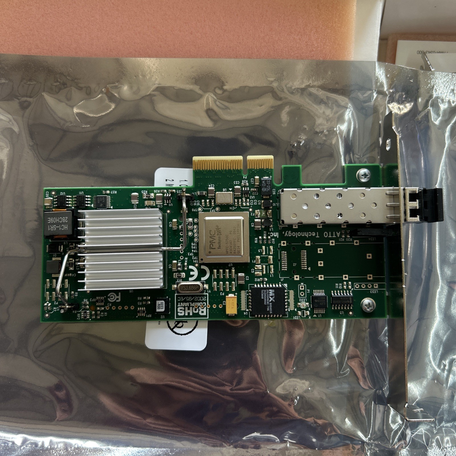 NEW ATTO Celerity FC-41ES 4Gb/s Single-Channel Fibre Channel PCIe Host Adapter