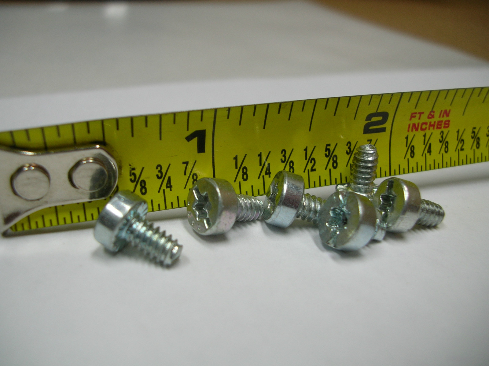 8 X Compaq HP Dell HDD Hard Drive Sliding Rail Mounting Screws 6-32
