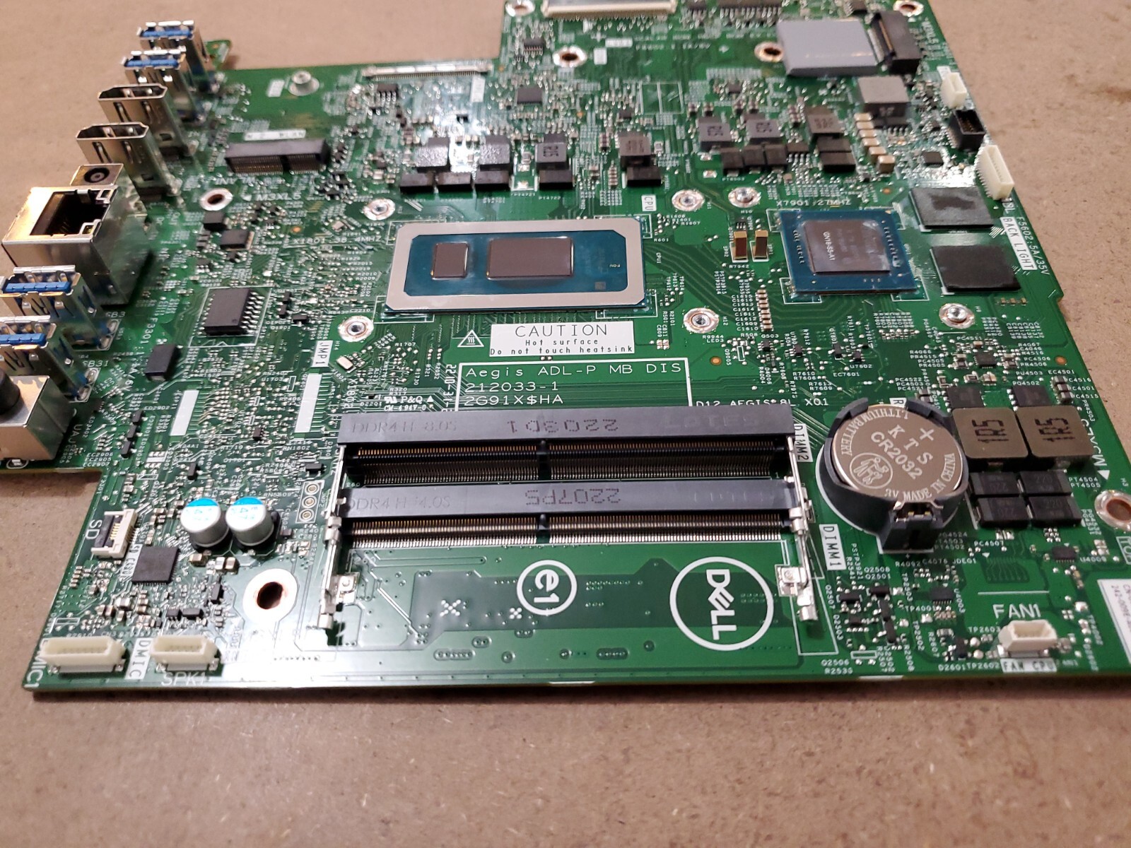 Dell Inspiron 24-5410 27-7710 Motherboard Aegis ADL-P i7-1255U NVD MX550 0WW0GD