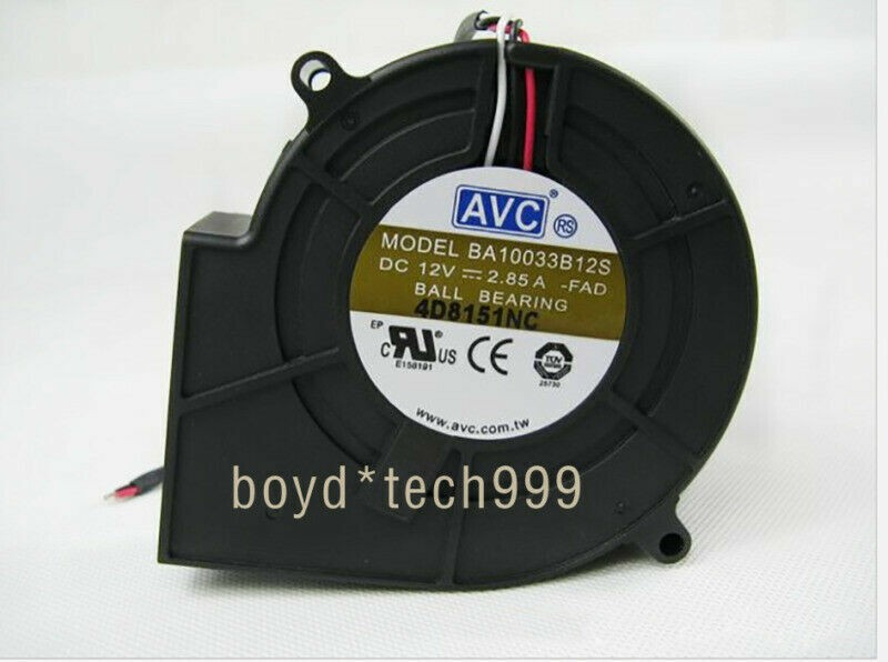 For AVC BA10033B12S Ball Bearing Blower Centrifugal Cooling Fan 9733 2.85A 12V