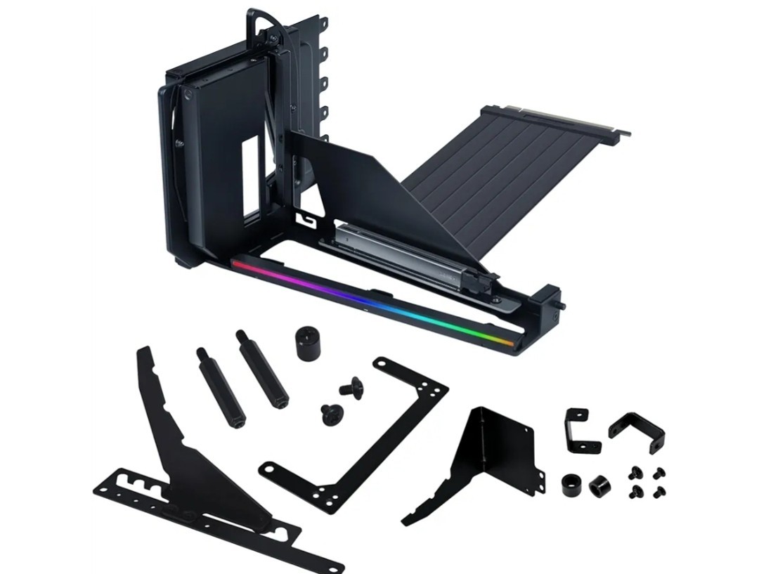 Lian Li ATX PC Case 4 Slots Vertical GPU Kit (VG4v4) – Premium Gen 5 Riser NEW