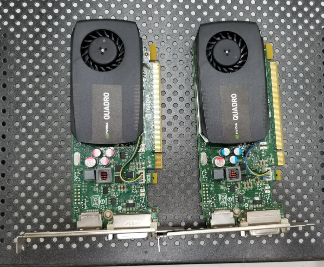 LOT OF (2) NVIDIA Quadro K600 1GB GDDR3 Graphic Card