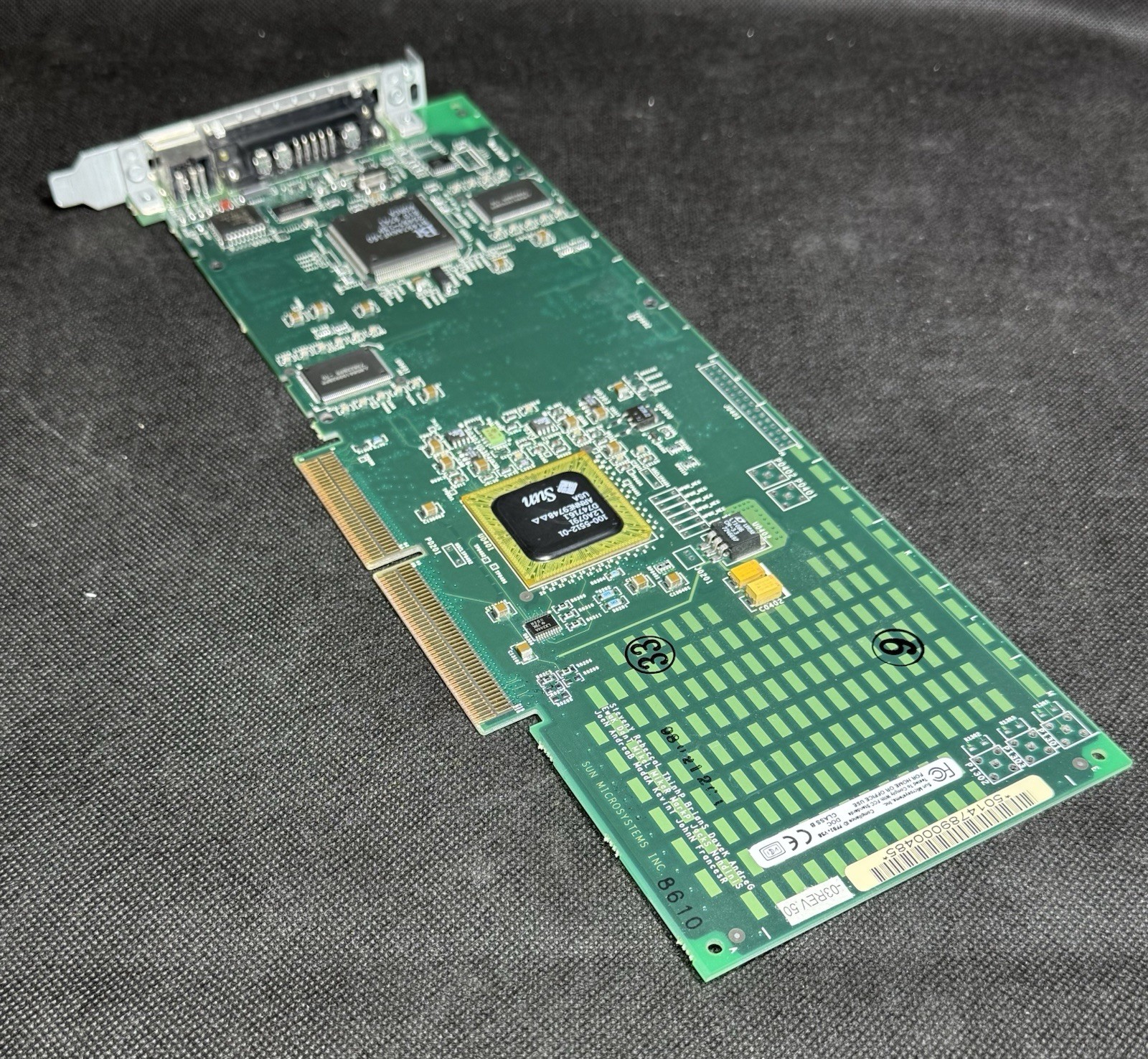 Sun 501-4789 PCI Creator Series 3 (FFB2+) 24-Bit Color Frame Buffer, Tested!