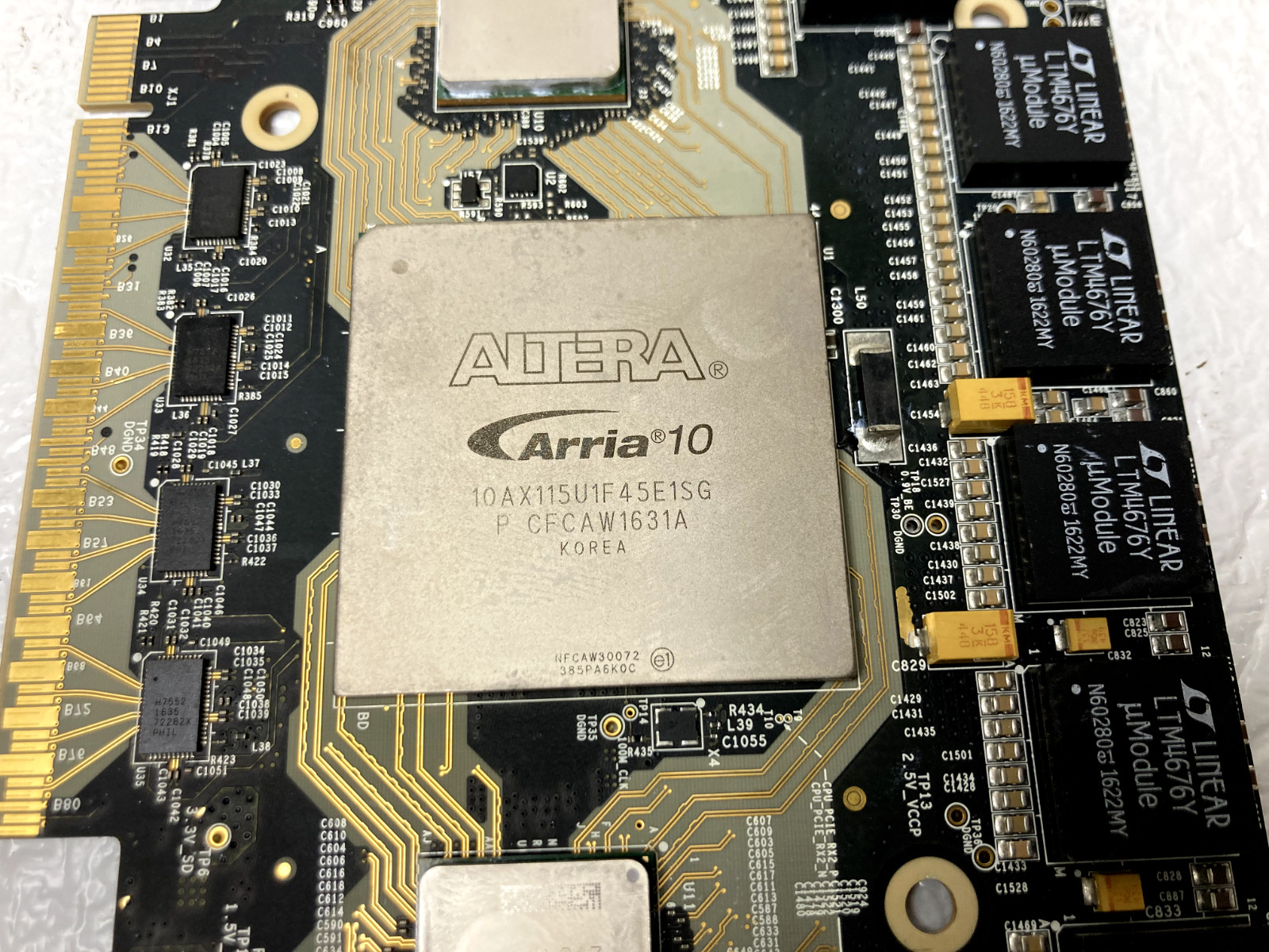 Teledyne Lecroy SUMMIT Z416 MAIN CARD w/ Altera Arria 10 10AX115U1F45E1SG