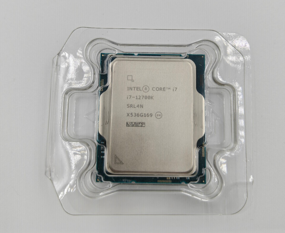 Intel Core i7-12700K Processor with 12 Cores up to 5.0 GHz Unlocked LGA1700