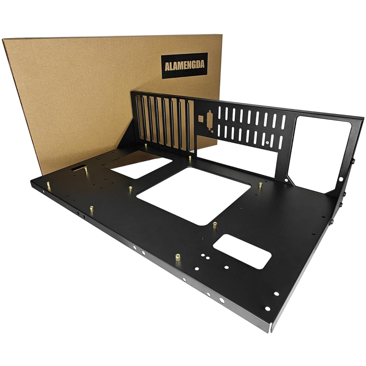 Alloy Steel Open Air PC Case – ATX/M-ATX/ITX Compatability