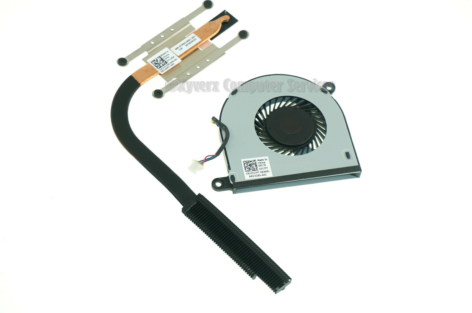 1VJDK 31TPT 460.07R02.0041 DELL FAN AND HEATSINK 13 7378 P69G(A)(CF26-CH20)