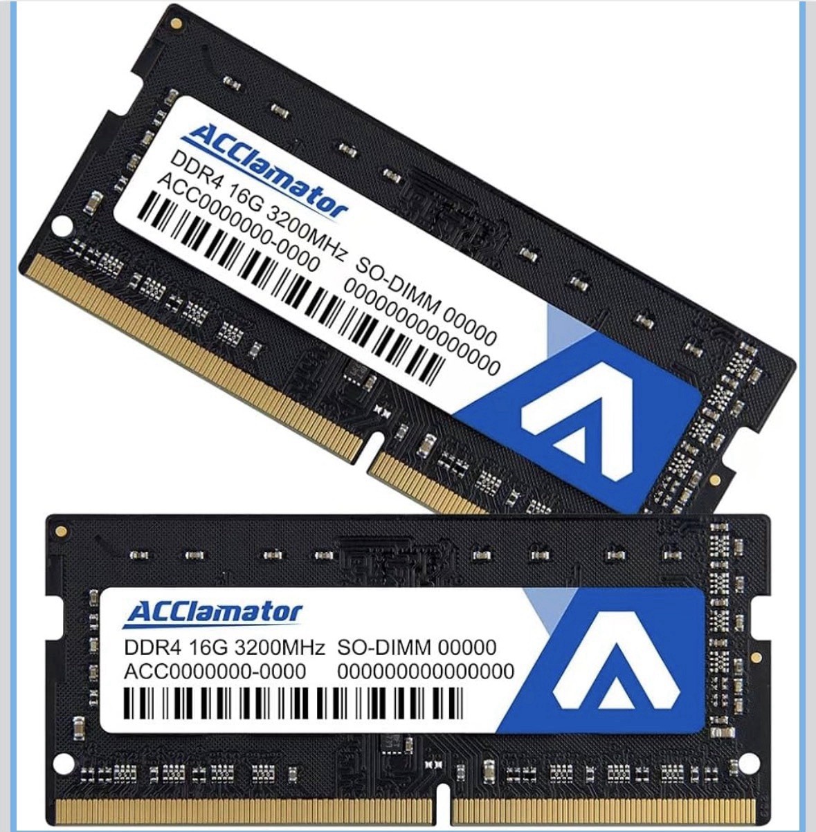 DDR4 32GB Kit (2x16GB) 3200MHz (or 2933MHz or 2666MHz) RAM Memory