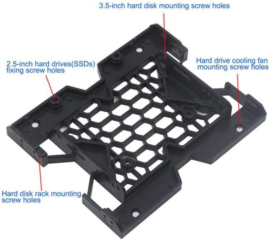 Durable 2.5″/3.5″ Drive Adapter for 5.25″ Bays – Upgrade Your Storage Easily