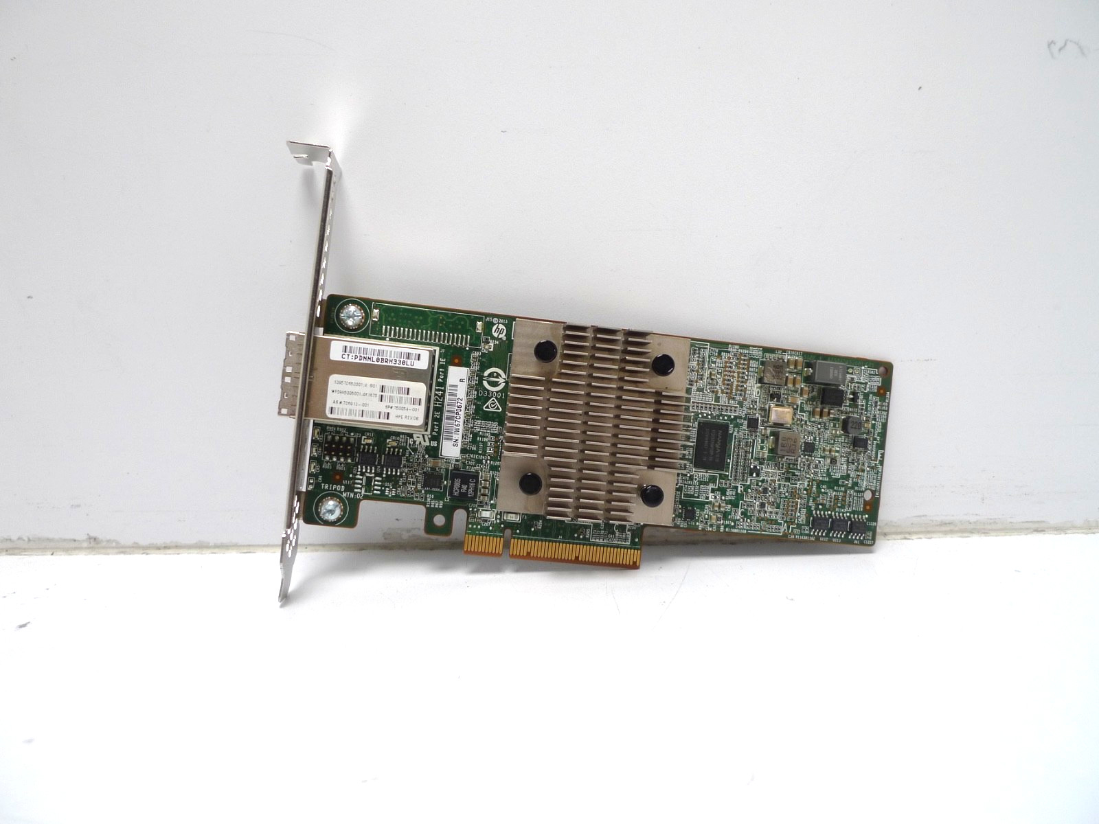 HPE H241 750054-001 12Gb 2-Port SAS G9 Ext Smart Host Bus Adapter