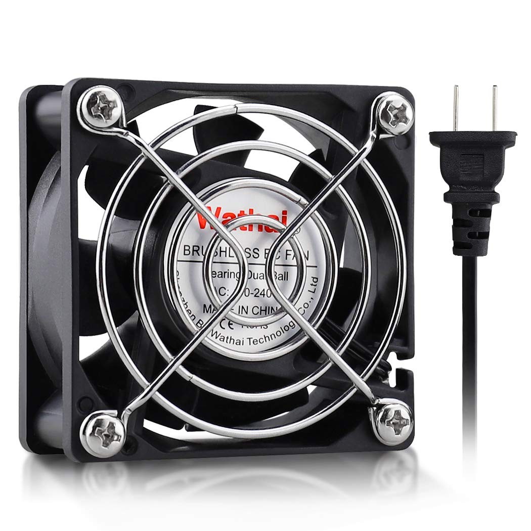 Wathai EC Brushless Cooling Fan AC 110V 115V 120V 220V 240V Axial 60x25mm