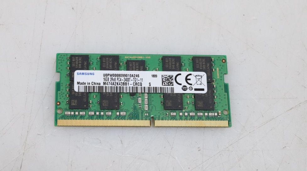 16GB Samsung M474A2K43BB1-CRC DDR4 PC4-2400T SODIMM Memory
