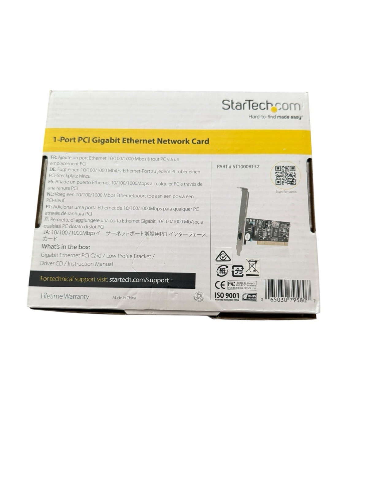 StarTech 4 Port PCI Express PCIe SuperSpeed USB 3.0 Controller Card Adapter with