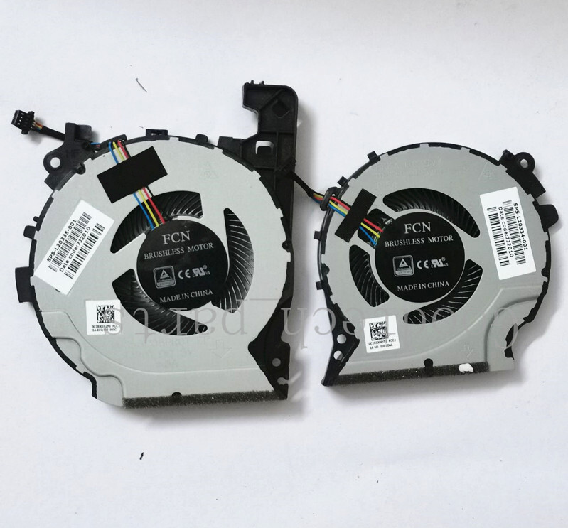 CPU fan & GPU Fan for HP PAVILION 15-CX0058WM 15-CX 15-CX0068TX TPN-C133 L+R