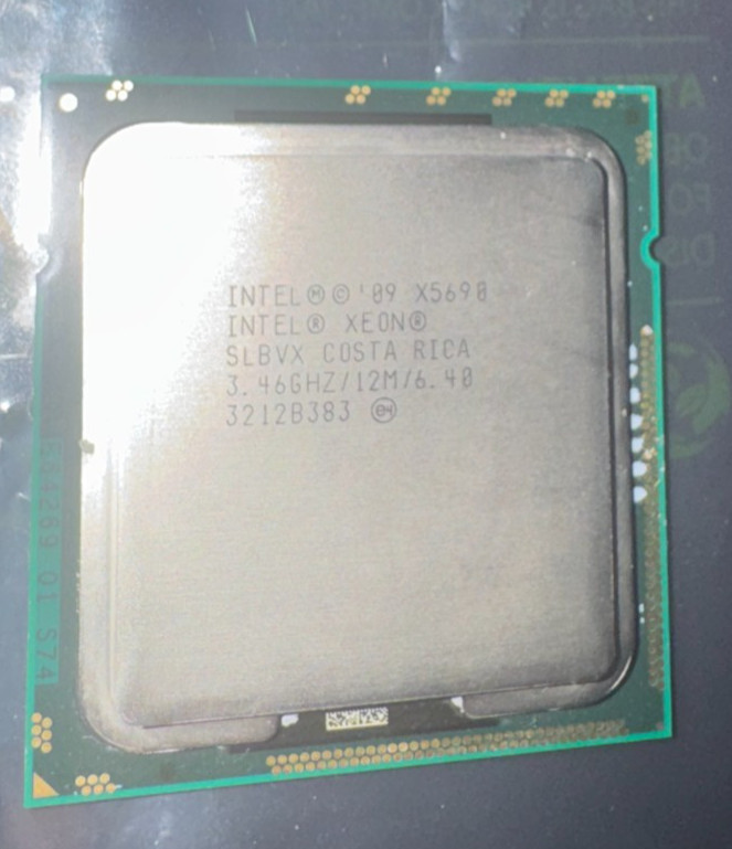Intel Xeon X5690 3.46GHz 6.4GT/s 6 Cores 12MB CPU Processor