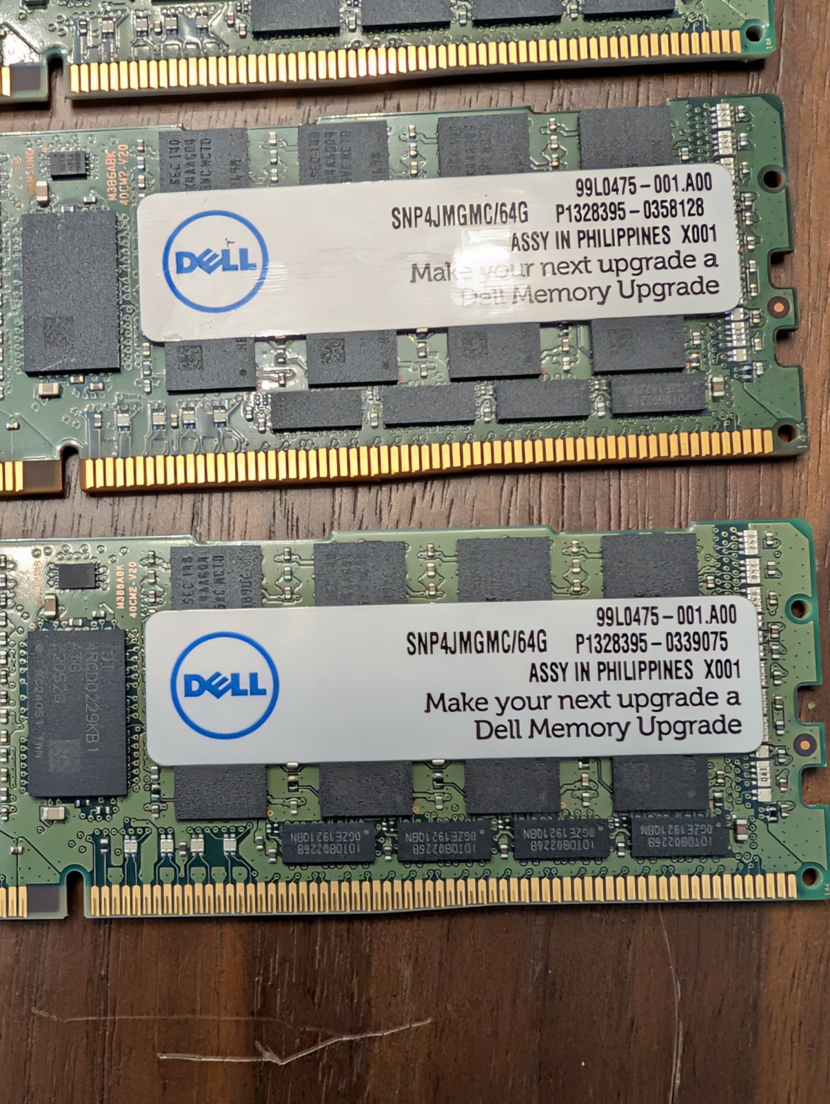 4 Lot SAMSUNG 64GB 4dRx4 PC4-2666V-LD2 DDR4 ECC SERVER RAM M386A8K40CM2-CTD7Y