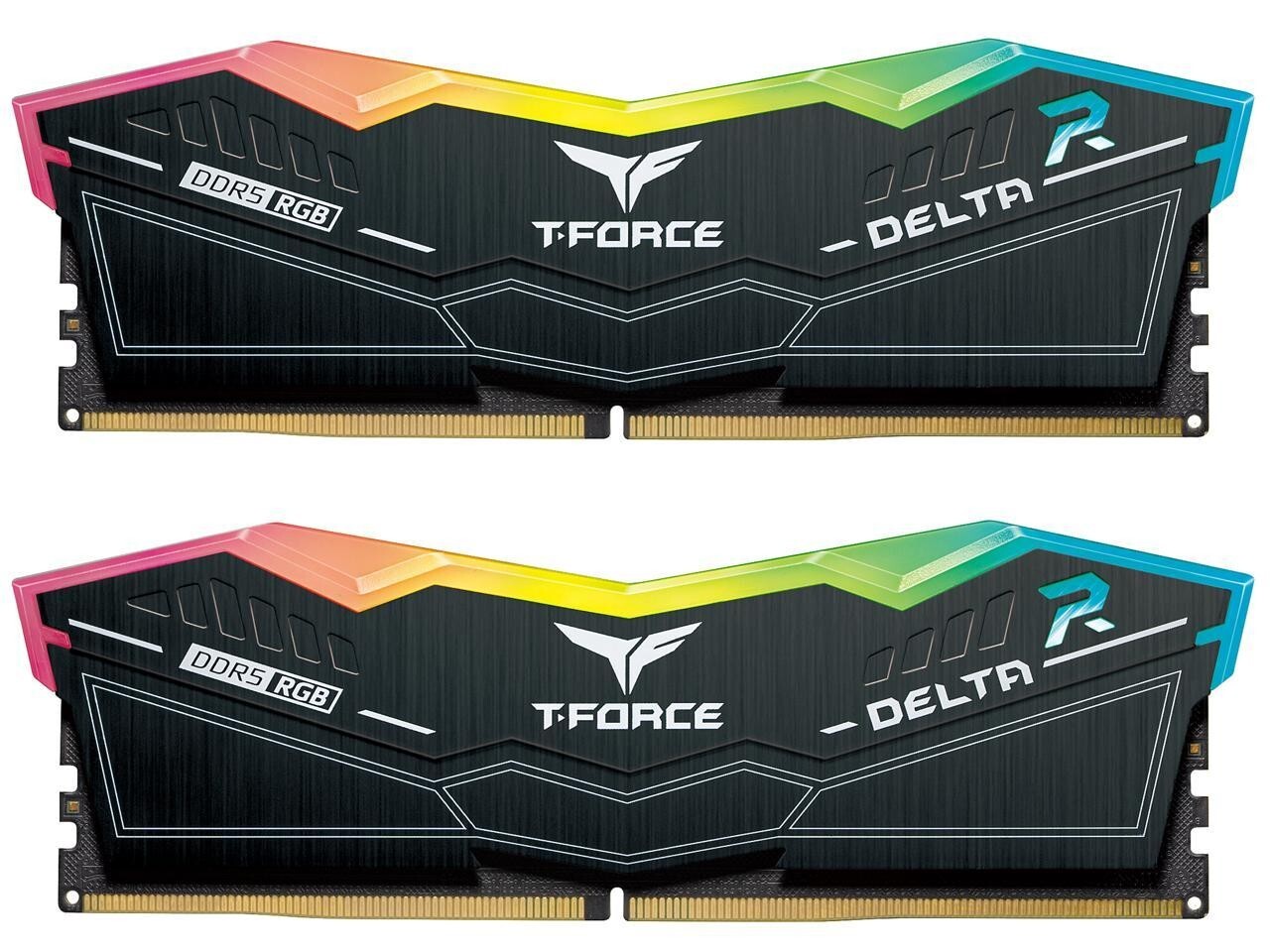 Team 32GB(2x16GB)T-Force Delta RGB Desktop Memory Model FF3D532G6000HC30DC01
