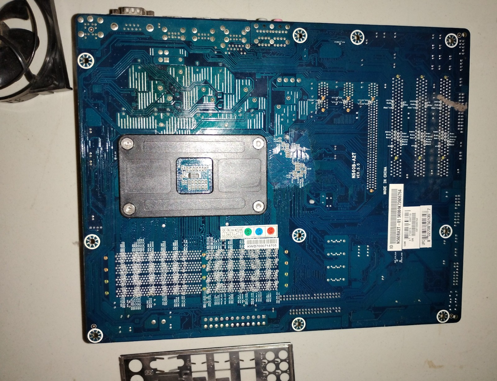 Biostar TF560 A2+ AND AMD Athlon 64 X2 4600 CPU Four 1 Gb Sticks Of Ram AS-IS