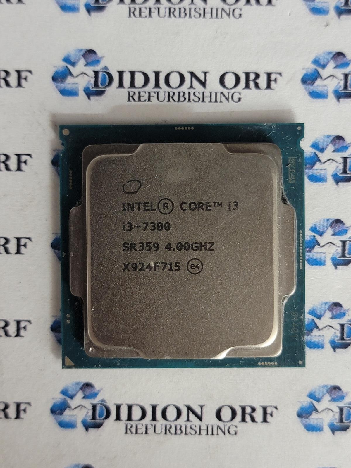 INTEL Core i3-7300 SR359 4.00 GHz 4 MB SmartCache 51 W Grade B SKU 20928