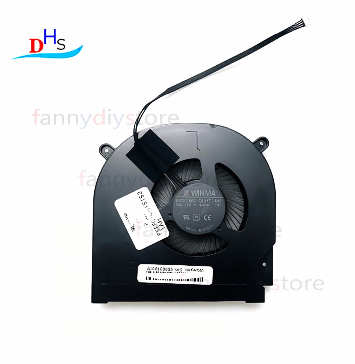 Original for MECHREVO NAXAD5N COOLING FAN DC12V 6.0W EFC-C0151S2-1AH