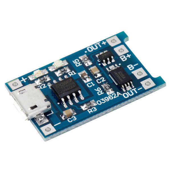 5V Micro USB 1A 18650 Lithium Battery Charging Board Charger Module+Protection
