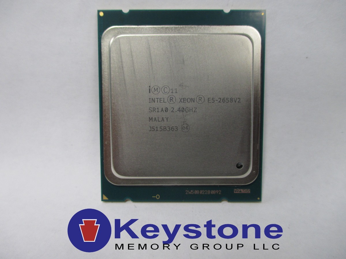 LOT OF 10 – Intel Xeon E5-2658V2 SR1A0 25MB LGA 2011 CPU *KM