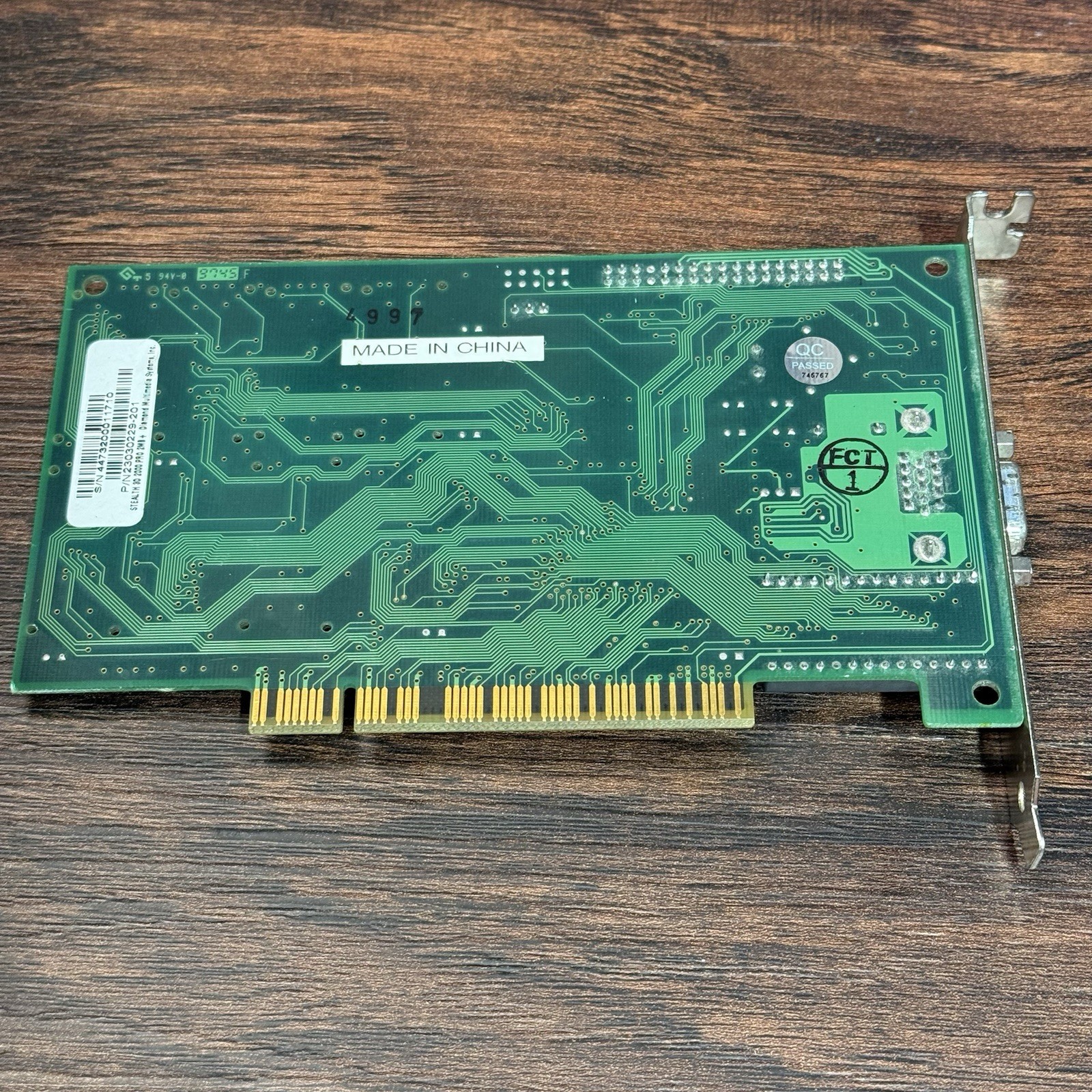 Diamond S3 ViRGE/DX 2MB PCI Video Graphics Card Vintage VGA GPU Fully Tested