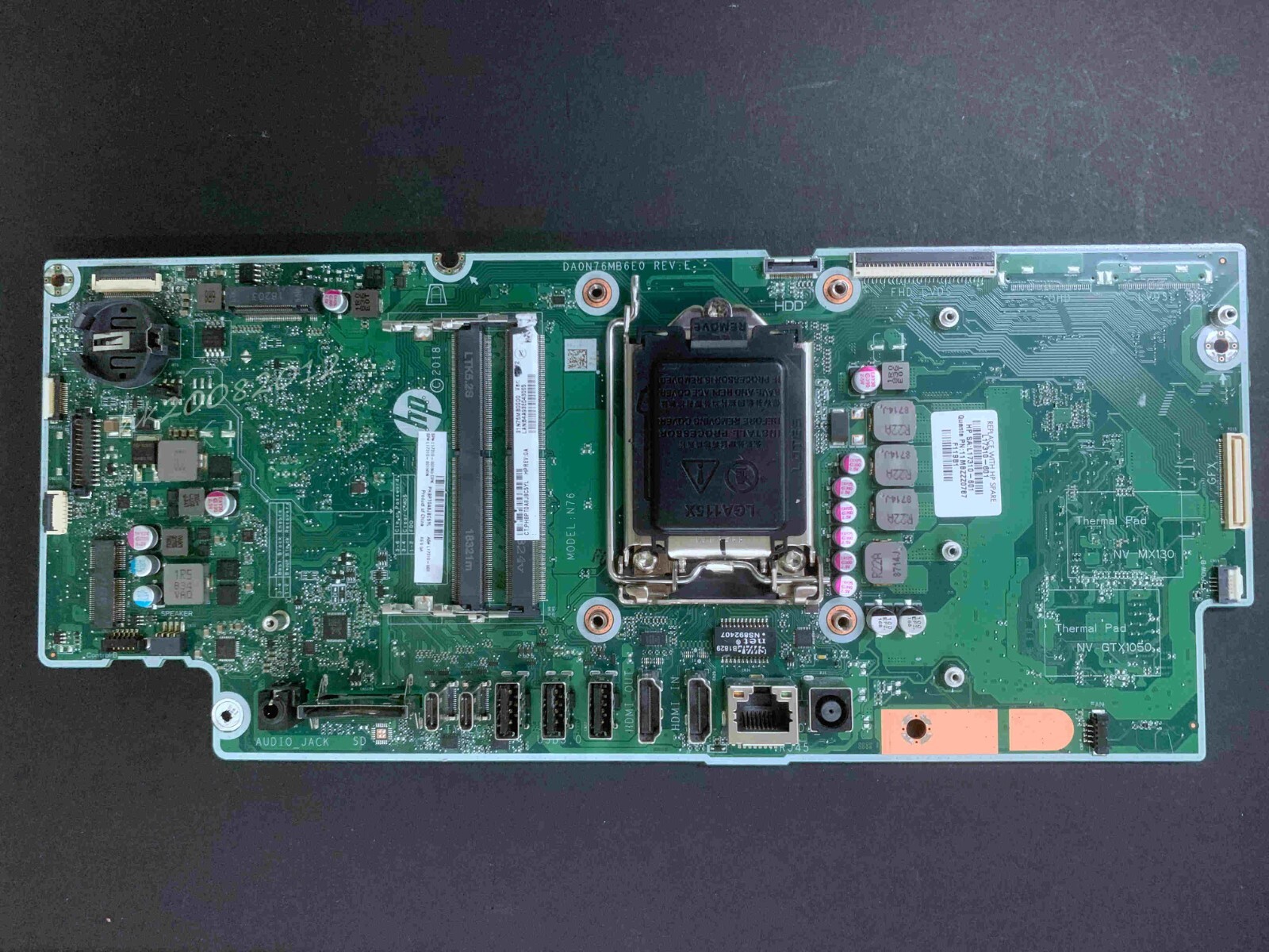 NEW Hp Intel Socket LGA1151 AIO Motherboard 24-XA0024 24-XA0053W L17310-001