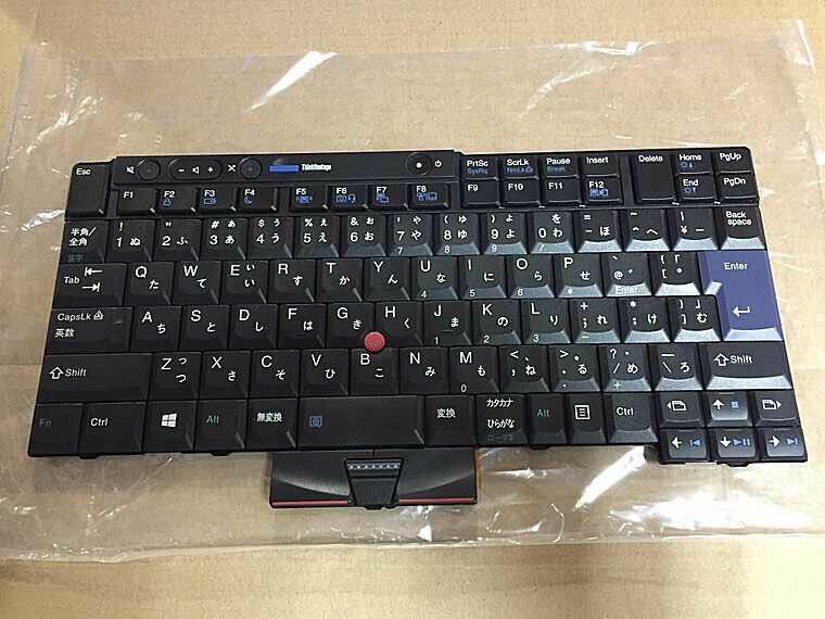 Original Lenovo Thinkpad T530 T520 T410I T430 X220I T420 Japanese Wired keyboard