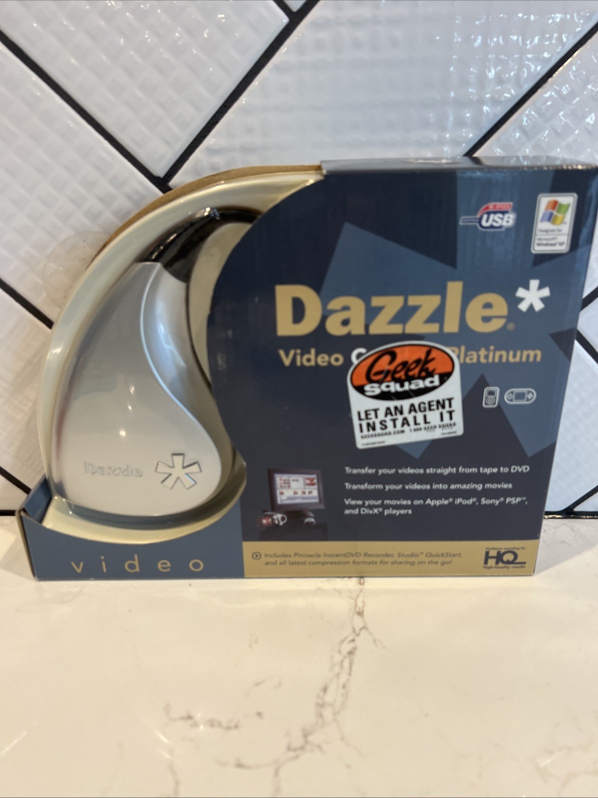 Pinnacle DAZZLE VIDEO CREATOR PLATINUM USB to RCA/ S Video Dongle SEALED NEW