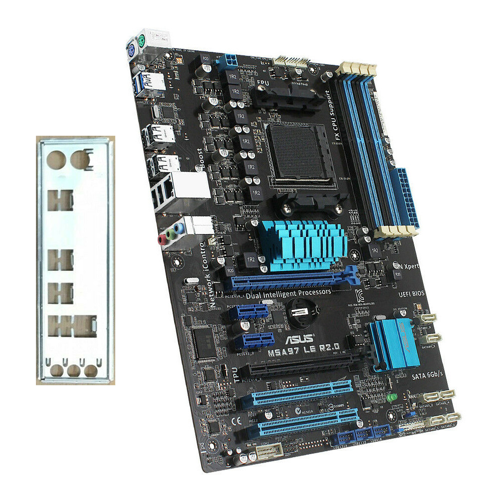 For ASUS M5A97 LE R2.0 Motherboard AMD 970 Chip set Socket AM3 DDR3 RAM SATA 3.0