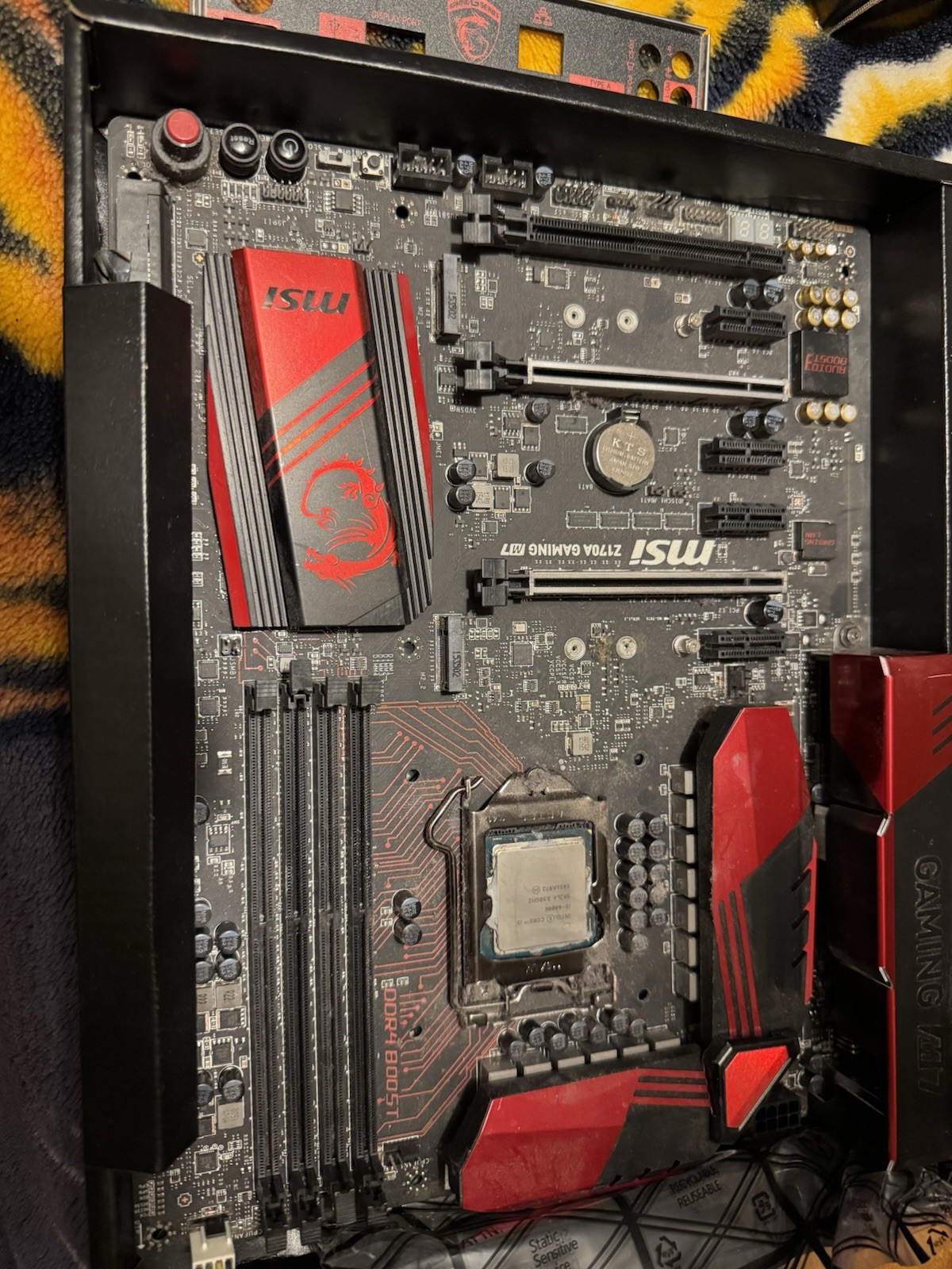MSI Z170A GAMING M7 ATX LGA1151 Motherboard w/ Intel Core i5-6600K