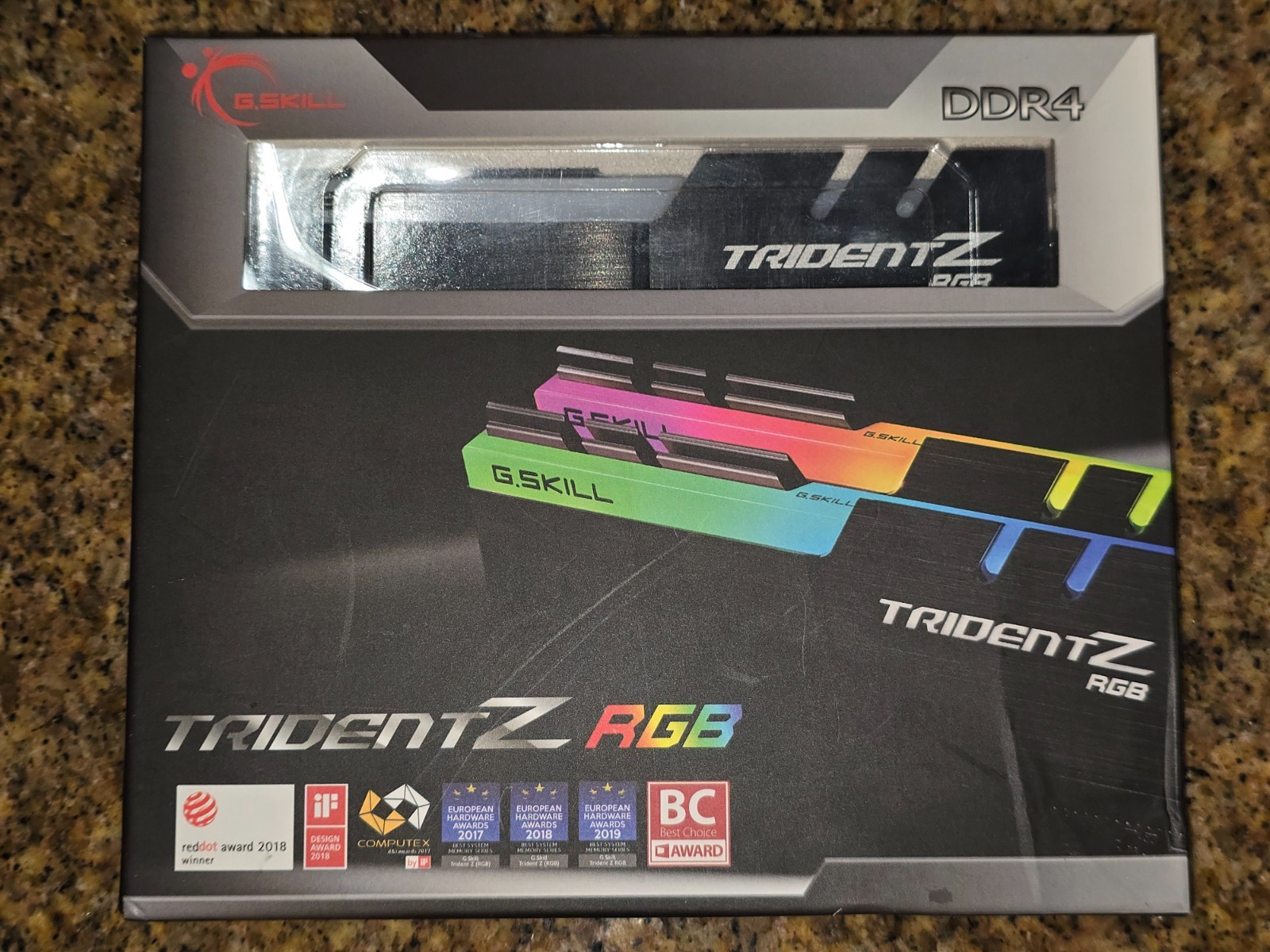 G.SKILL TridentZ RGB 32GB (2x16GB) 4000 MHz *14-15-15-35* DDR4 CL14