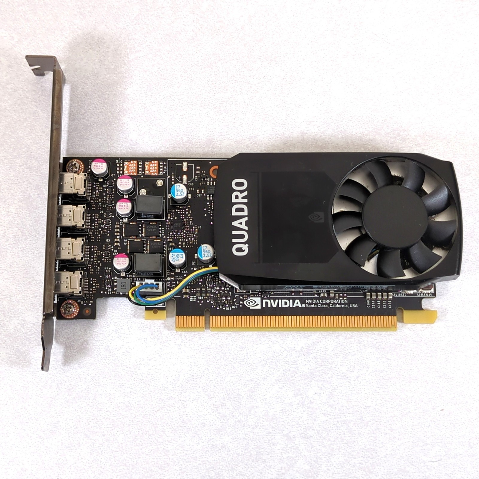PNY NVIDIA Quadro P600 2GB GDDR5 Low Profile Graphics Card GPU – TESTED WORKING