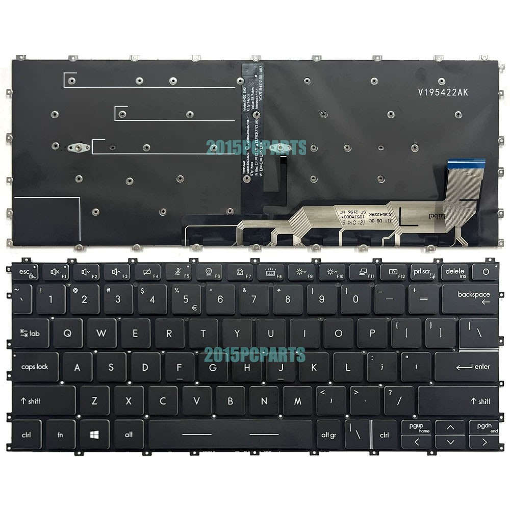 New MSI Summit E13FlipEvo A12MT A13MT A11MT MS-13P2 MS-13P3 Keyboard Backlit US