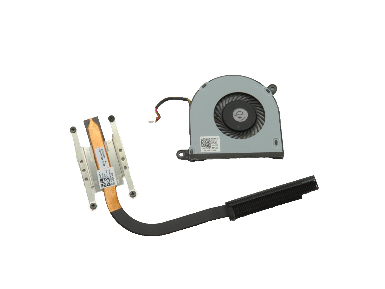 Dell Inspiron 13 7378 13.3″ OEM Laptop CPU Cooling Fan w/Heatsink 31TPT 1VJDK