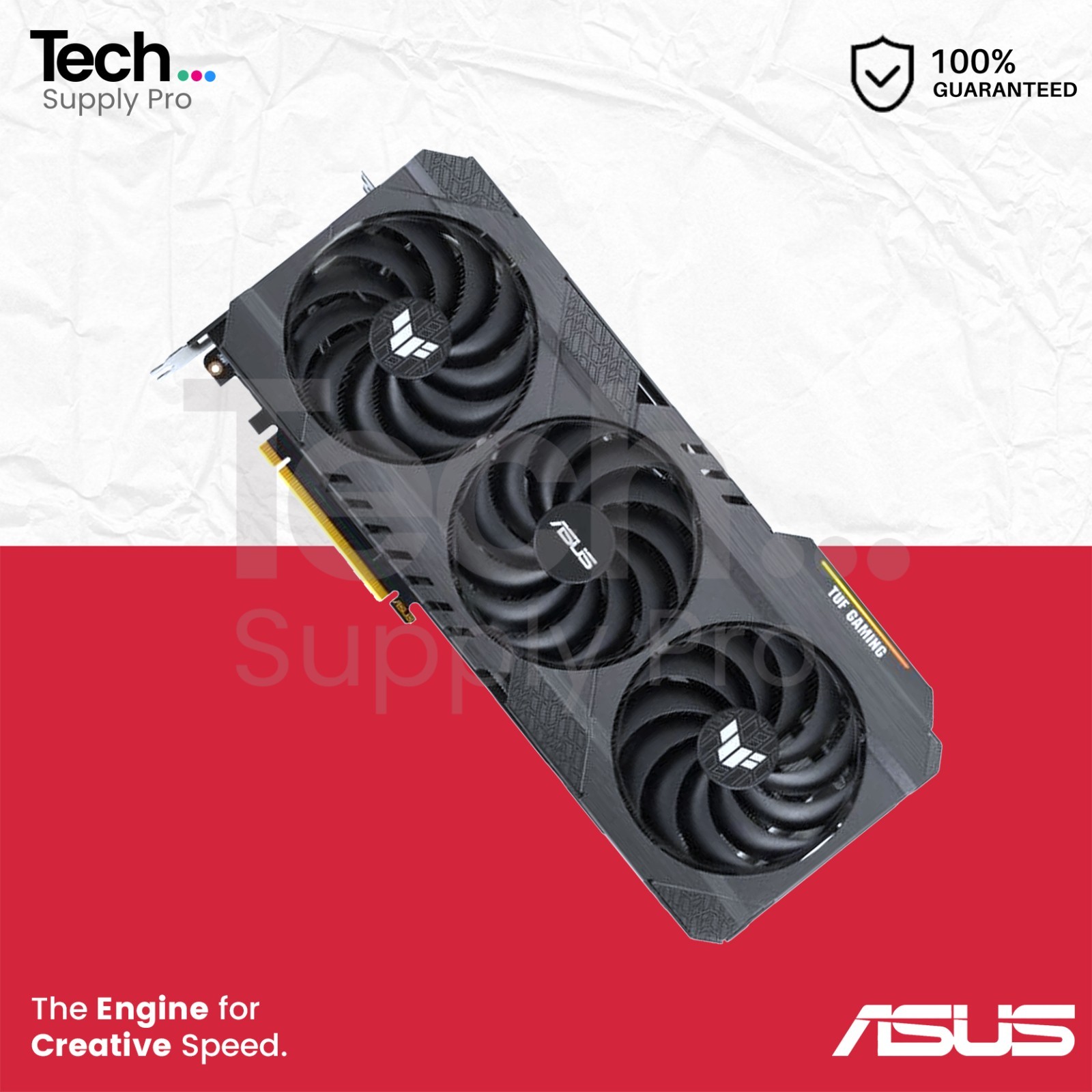 ASUS GeForce RTX 4090 TUF Gaming 24GB OC Edition GDDR6X PCIe Gen 4 Graphics Card
