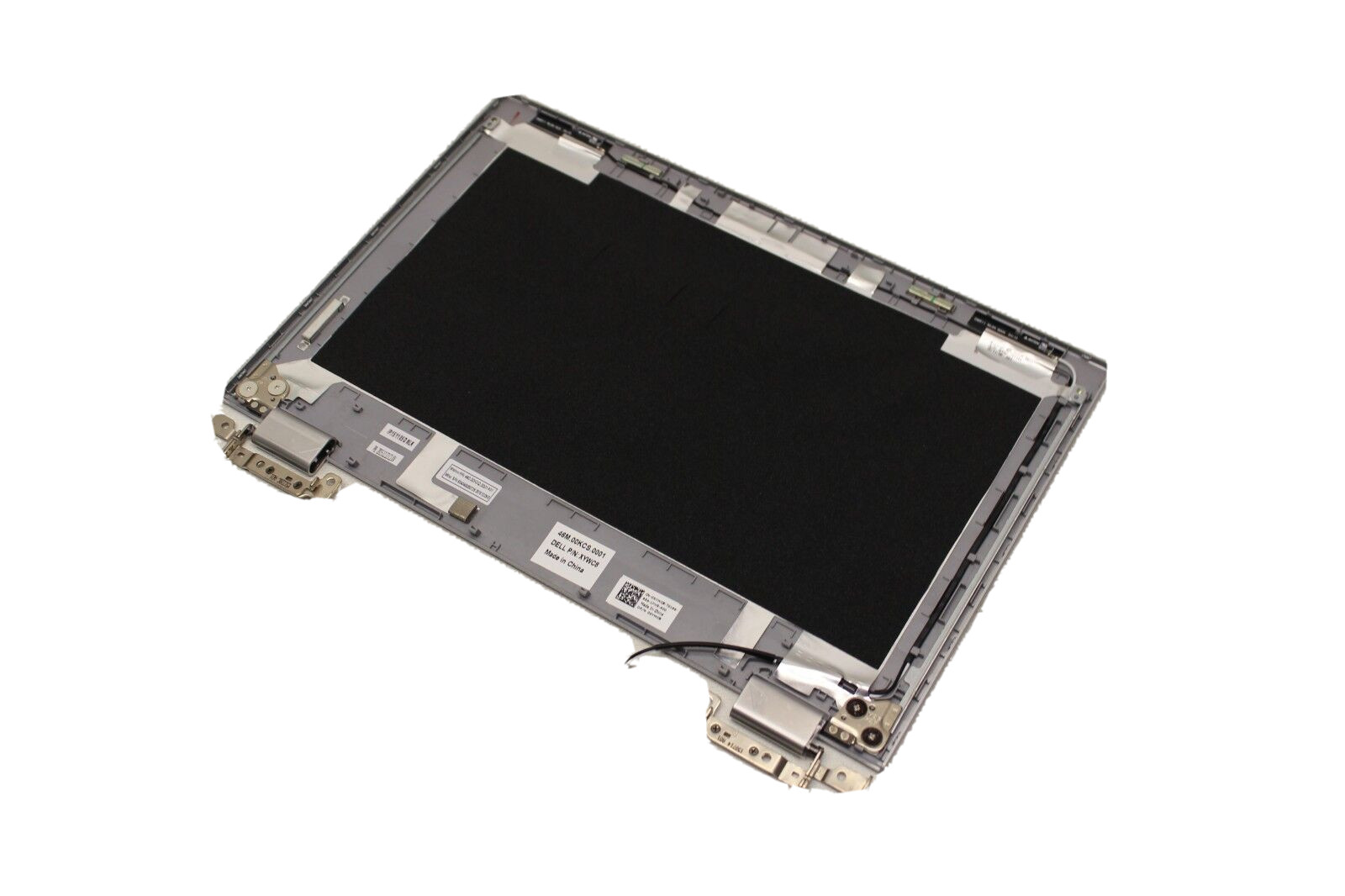 XYWC8 Dell Inspiron 11 3147/3148 11.6″ LCD Back Cover Assy w/Hinges SILVER NEW!