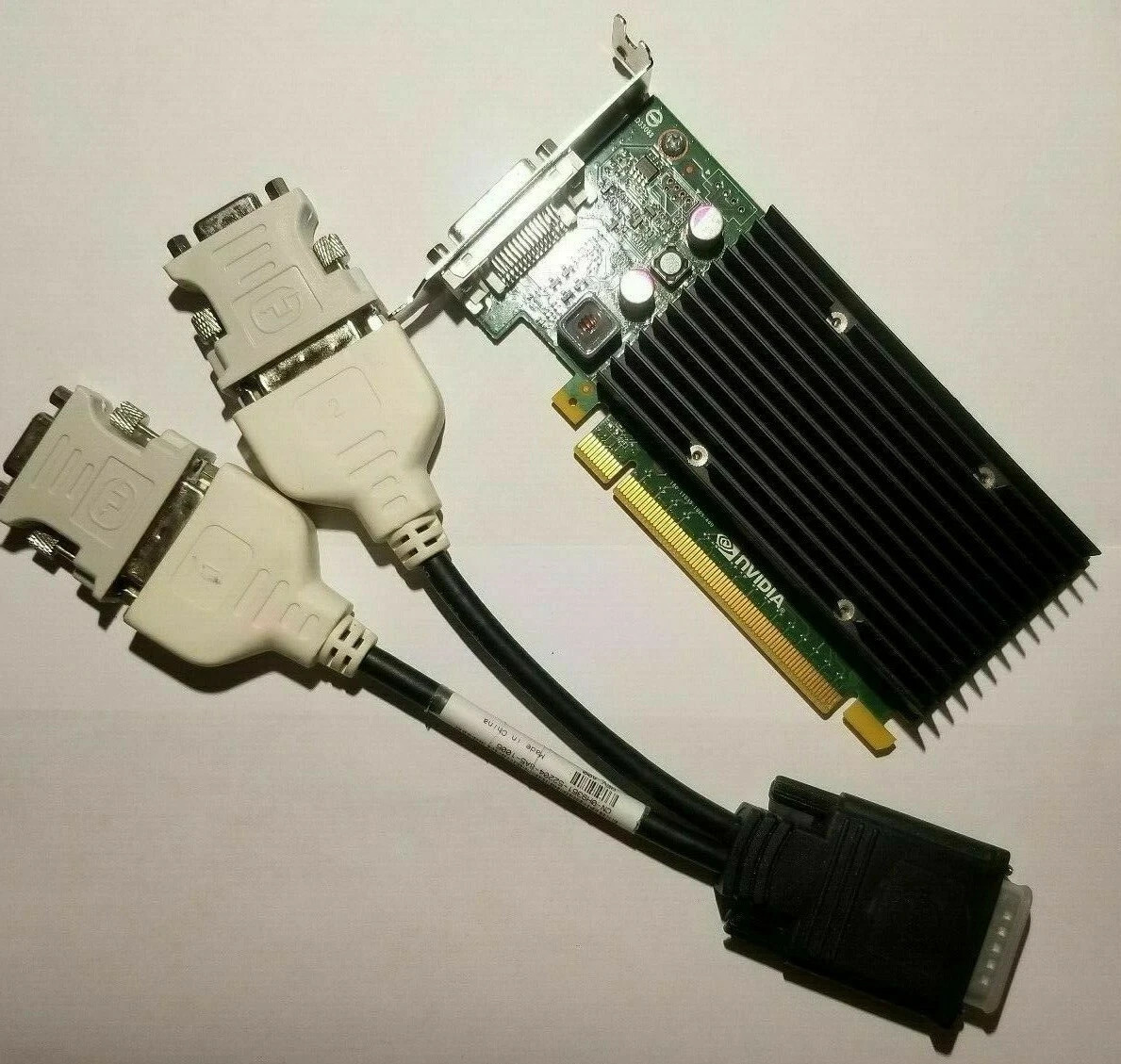 HP Dell Optiplex 3010 7010 9010 SFF DT VGA DVI Dual Monitor Graphics Video Card
