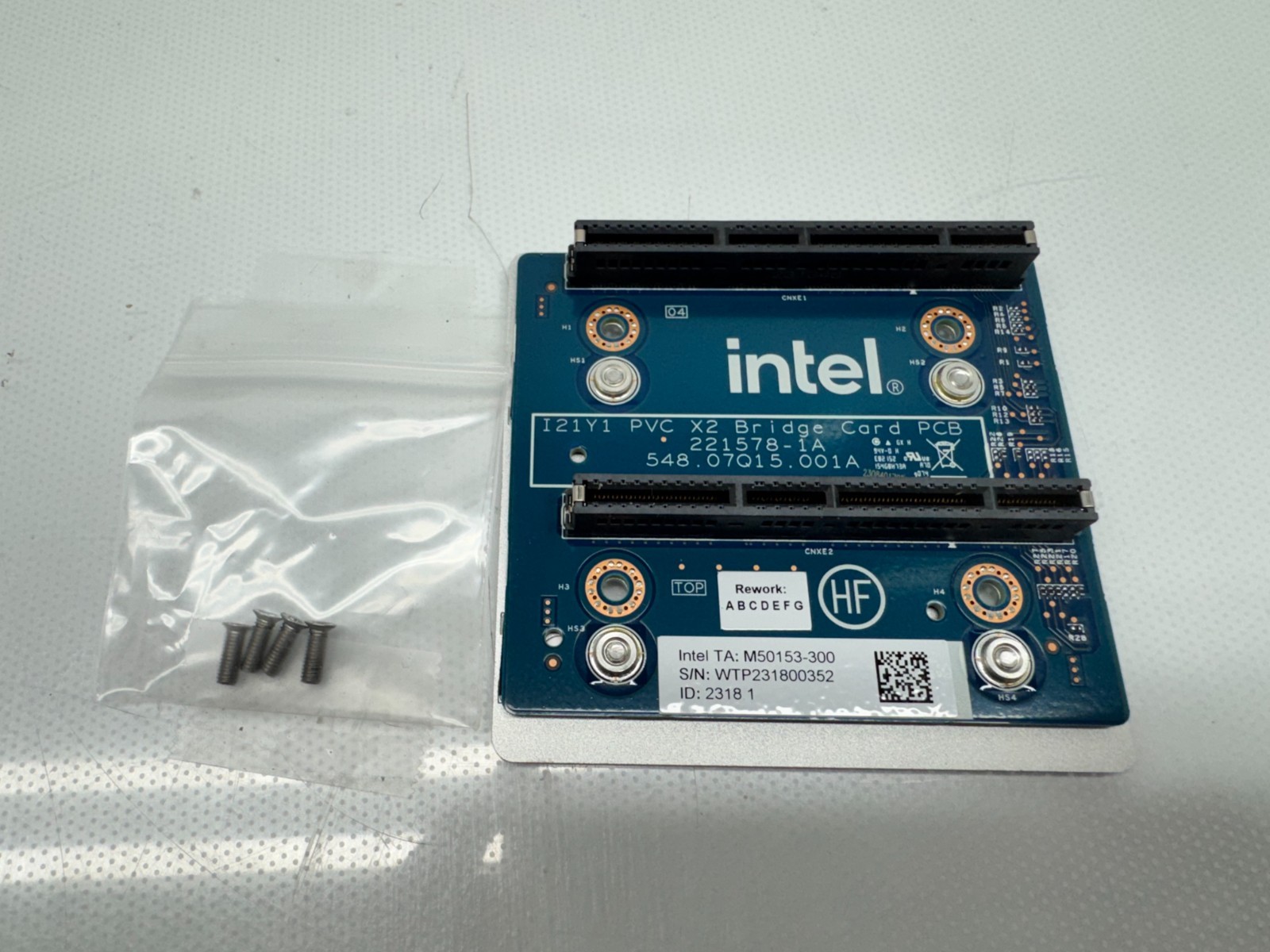 Dell Intel Data Center GPU Max 1100 PVC Bridge Adapter Card M50153-300 W/Screws