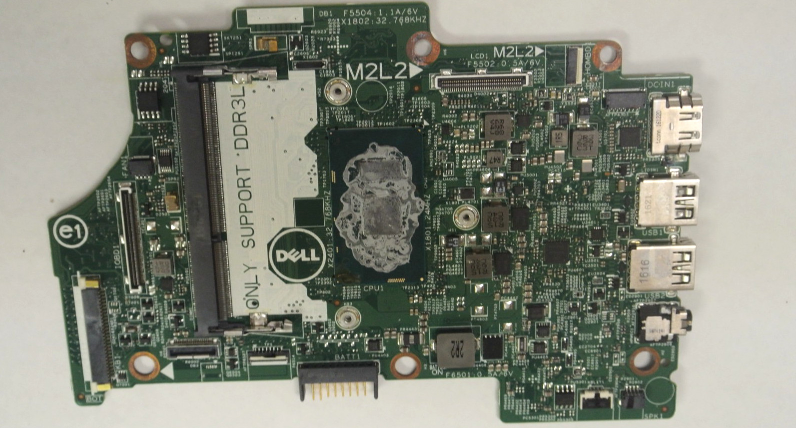 GENUINE DELL INSPIRON 7353 2-IN-1 MOTEHRBOARD i3-6100U 2.3GHZ