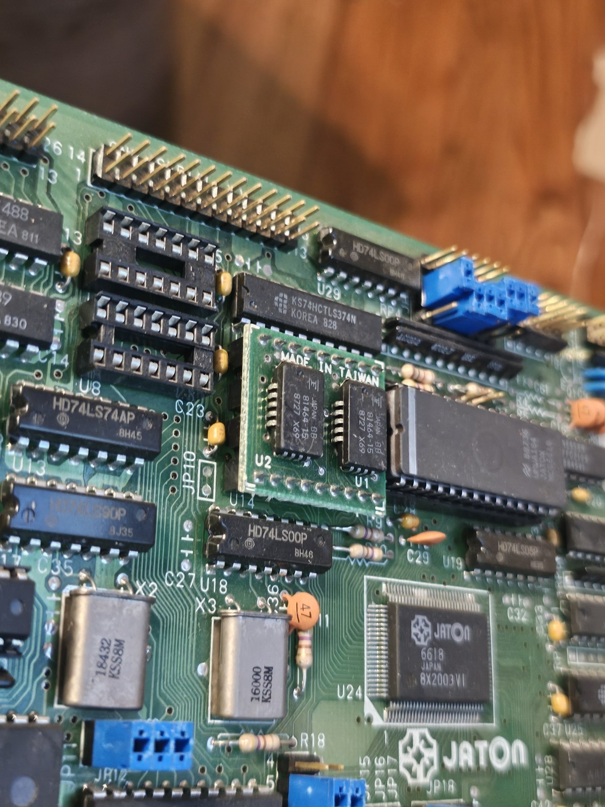 Vintage Retro Rare IBM XT Jaton ISA Video Card + Printer & Multi-IO? SUP1989