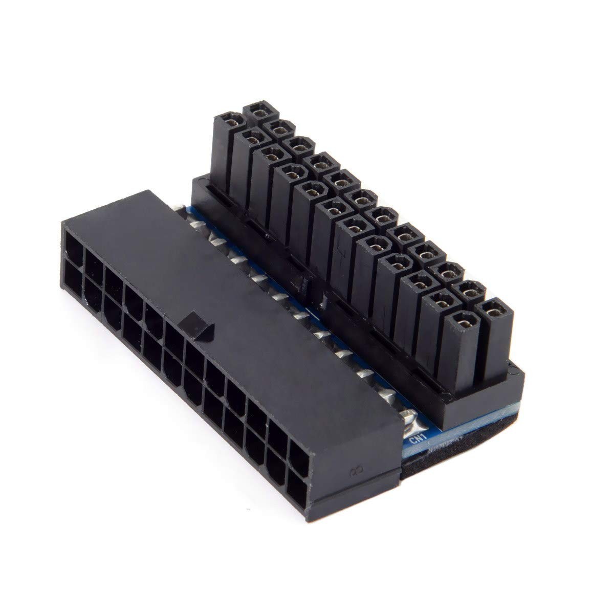 ATX 24Pin Female To 24Pin Male 90 Degree Power Adapter For Motherboard PC Pro