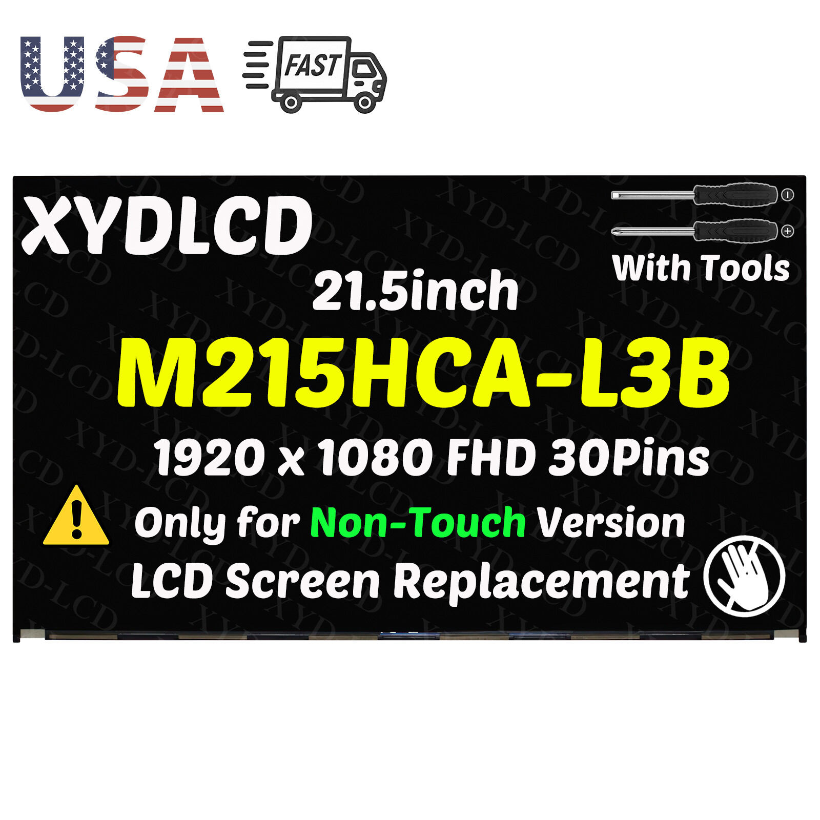 21.5in M215HCA-L3B Innolux for HP L42416-008 FHD Borderless LCD Screen Display