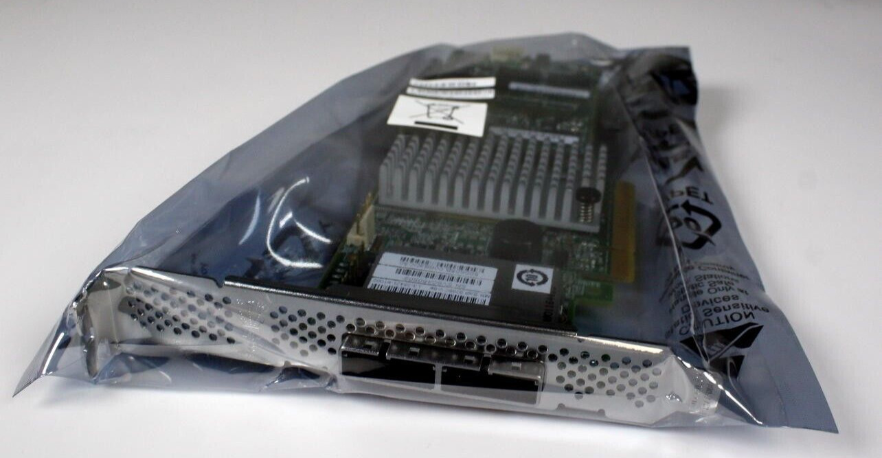 LSI MegaRAID miniSAS 9286CV-8e RAID Controller External Dual Port 1GB CacheVault