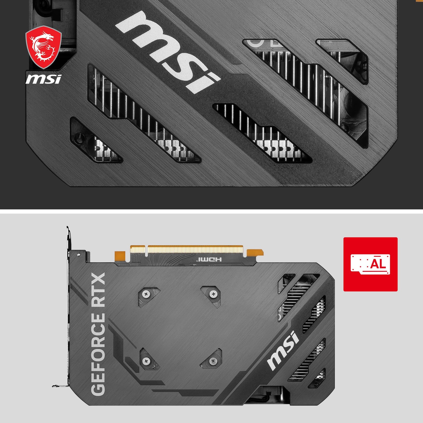 MSI GeForce RTX 4060 Ti Ventus 2X Black 16GB OC GDDR6 PCIe 4.0-2 Graphics Card