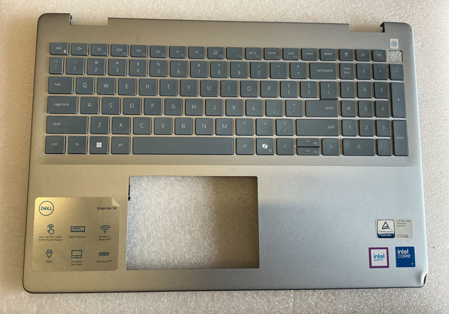 Dell Inspiron 5640 5645 Palmrest Backlit English KBD 03R3VT 3R3VT Pr3