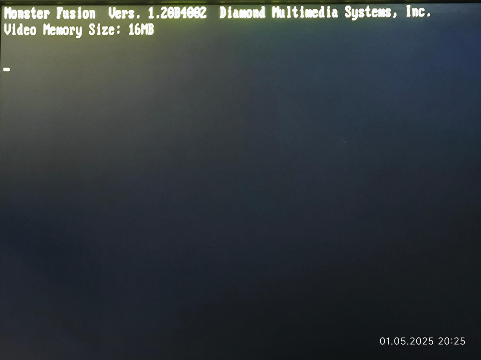 PCI 3Dfx Card Diamond Monster Fusion Z100 Rev A Voodoo Banshee 16 MB SDRAM